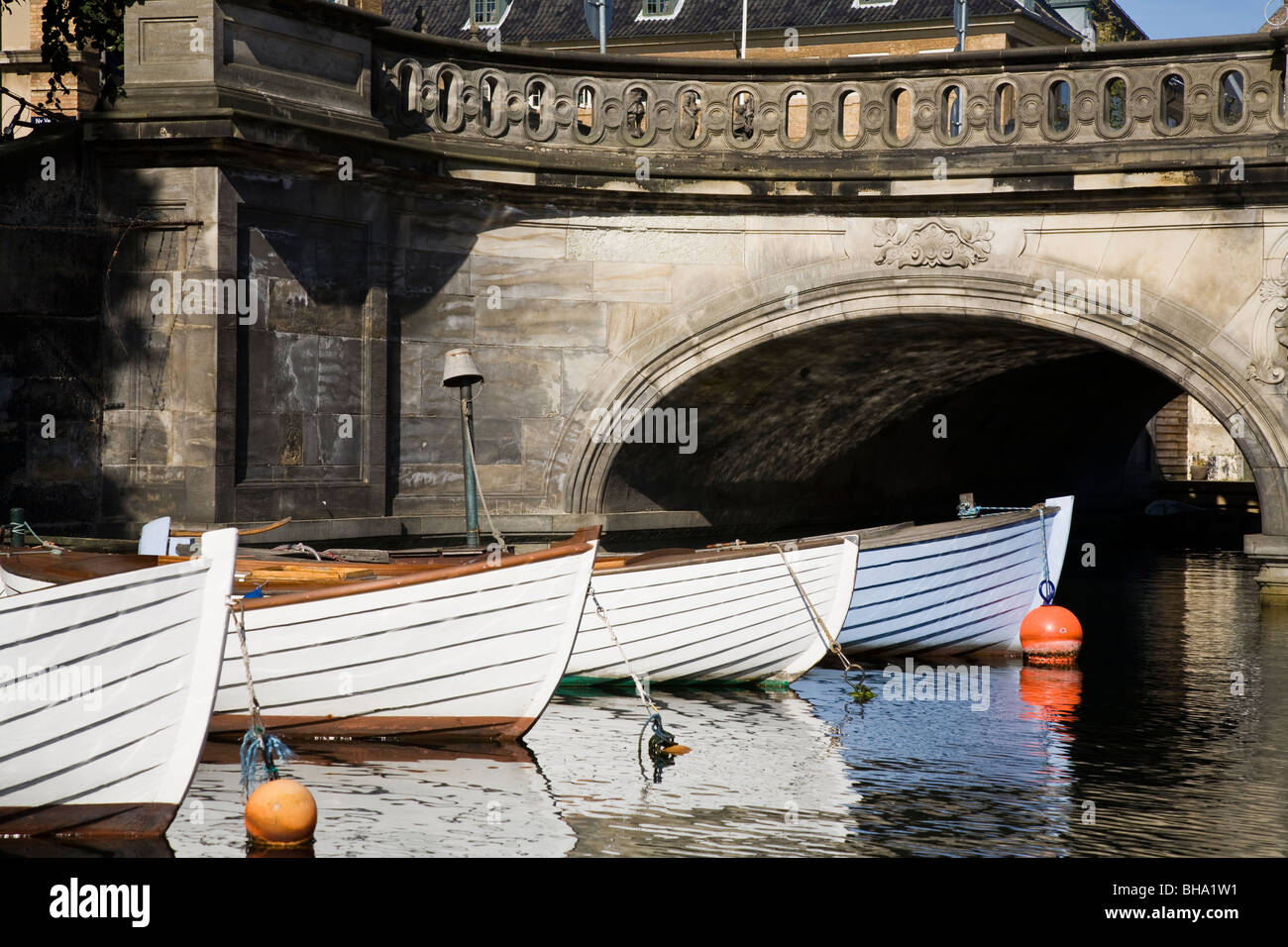 Frederiksholms Kanal Kopenhagen Dänemark Stockfoto