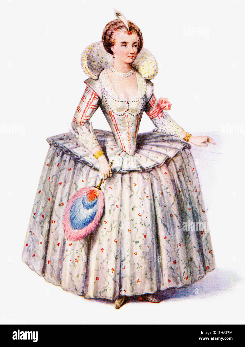 Anna von Dänemark, 1574 bis 1619. Queen Consort von Schottland, England und Irland als die Frau von König James VI. und ich. Stockfoto