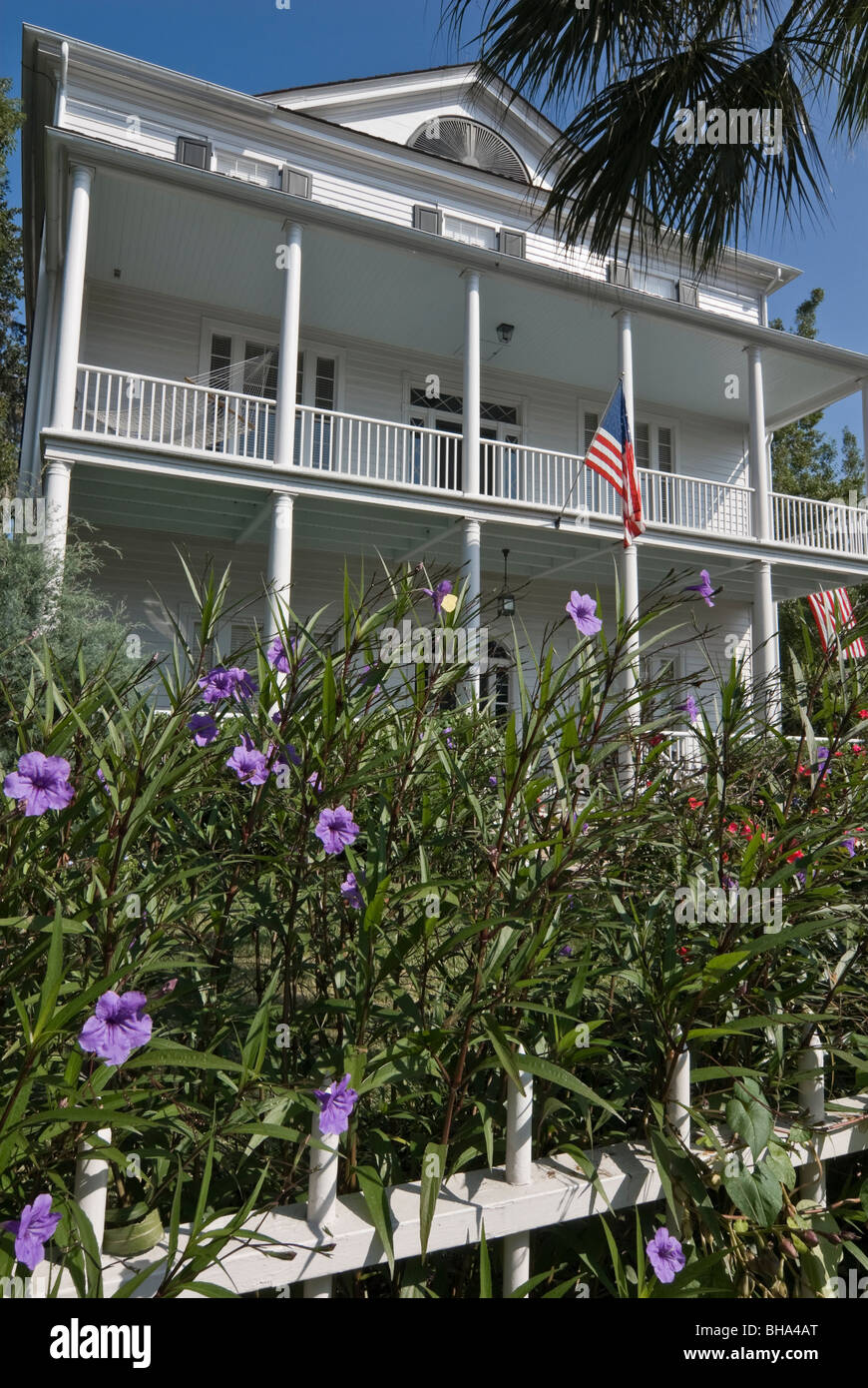 Historisches Haus in Beaufort, South Carolina, USA Stockfoto