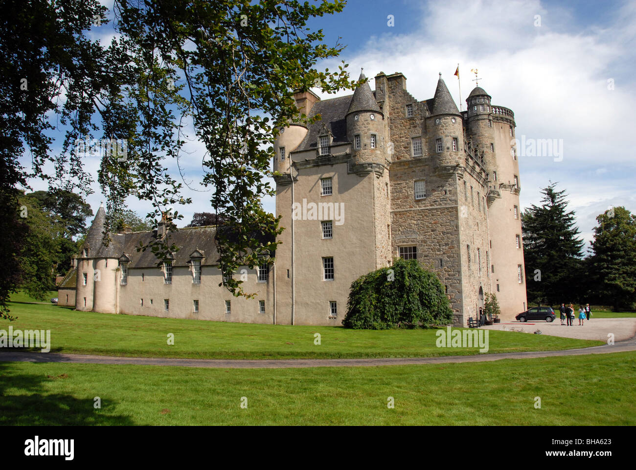 Schloss Faser, Aberdeenshire Stockfoto