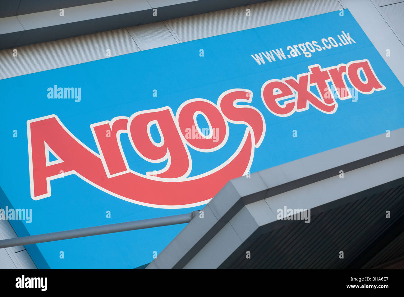 Argos-Extra-Shop Stockfoto
