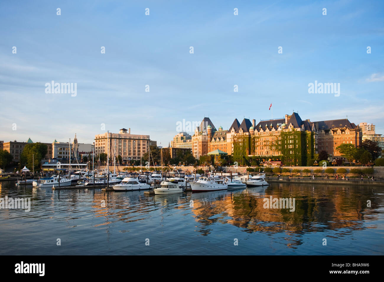 Innenhafen, Victoria, Vancouver Island, British Columbia, Kanada Stockfoto