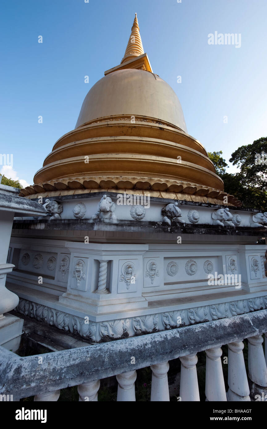 Buddhistische Tempel in Dambula, Kandy, Sri Lanka Stockfoto