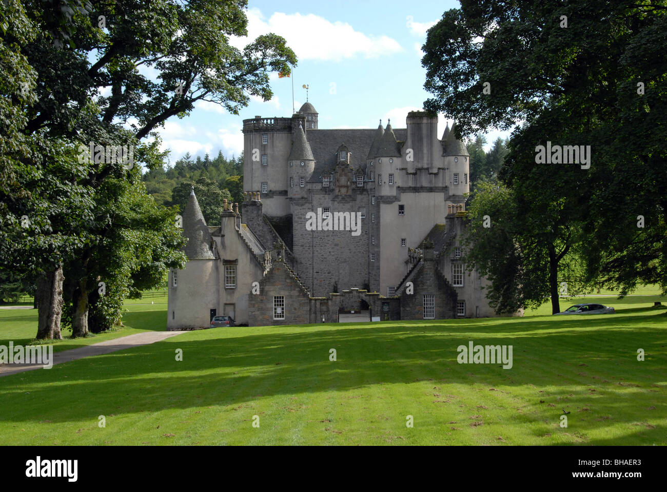 Castle Fraser. Aberdeenshire Stockfoto