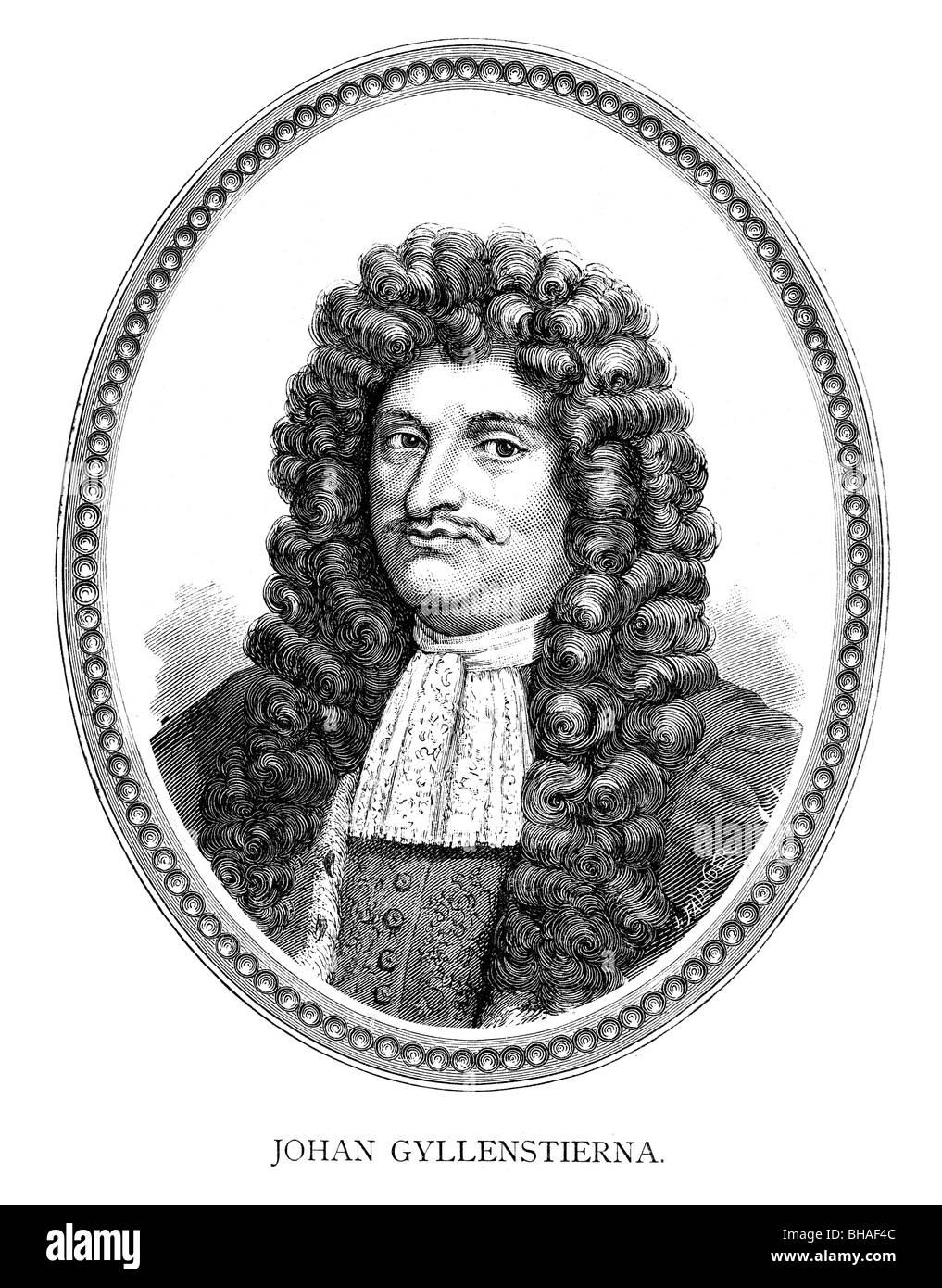 Johan Göransson Gyllenstierna (18. Februar 1635 - 10. Juni 1680), war ein schwedischer Staatsmann. Stockfoto