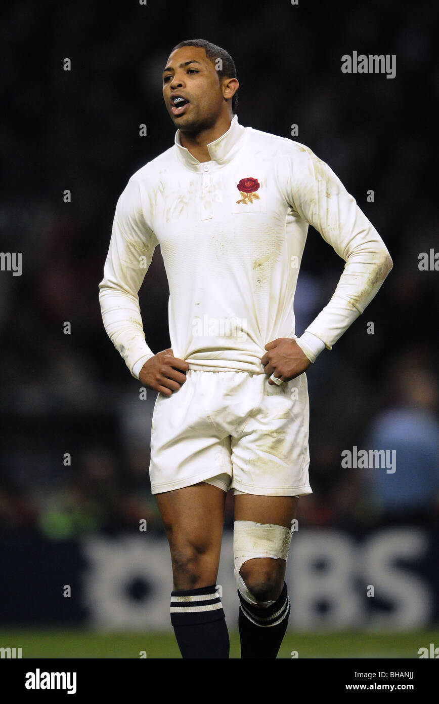 DELON ARMITAGE ENGLAND & LONDON IRISH RU TWICKENHAM LONDON ENGLAND 6. Februar 2010 Stockfoto