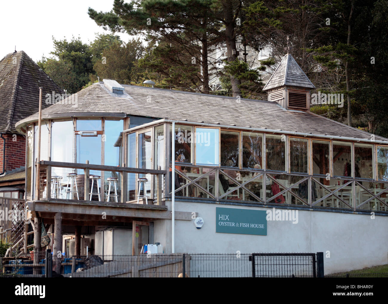 Mark Hix Fischrestaurant in Lyme Regis, Dorset Stockfoto