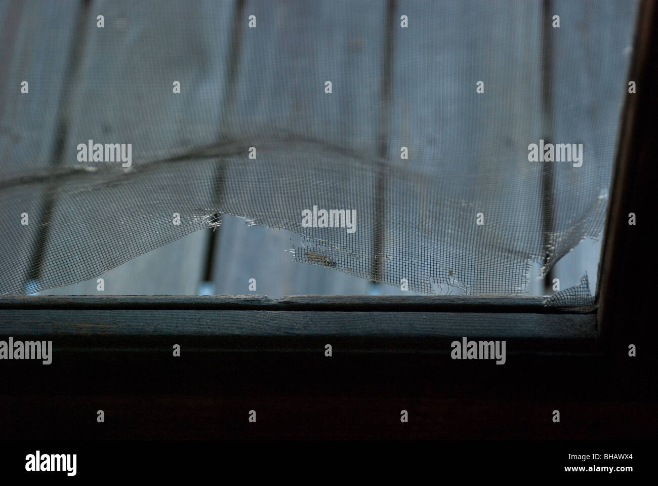 Zerrissene Bildschirm Stockfoto