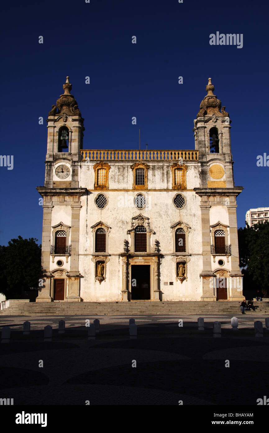 Nossa Senhora Carmo Kirche, Faro Stockfoto