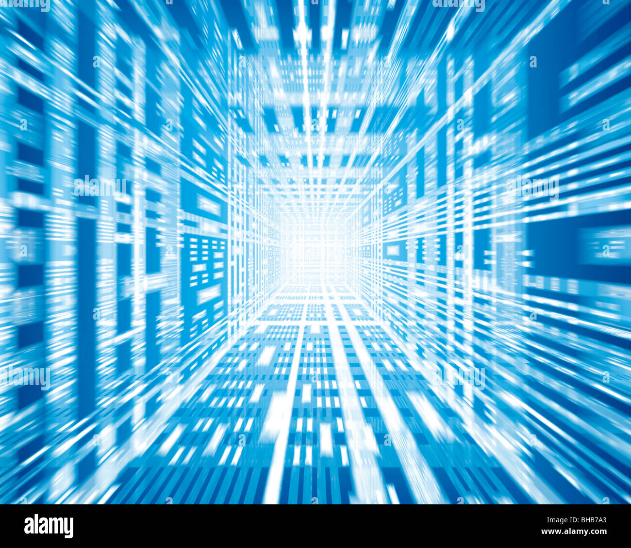 Abstrakte quadratischen Mustern (Digital generiert) Stockfoto