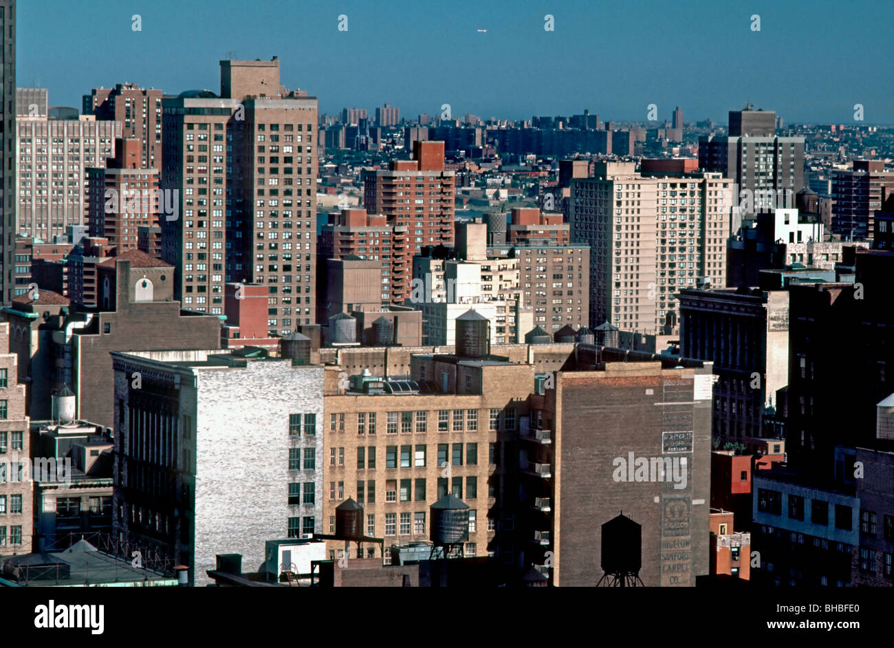 Manhattan skyline 1980s Fotos und Bildmaterial in hoher Auflösung Alamy