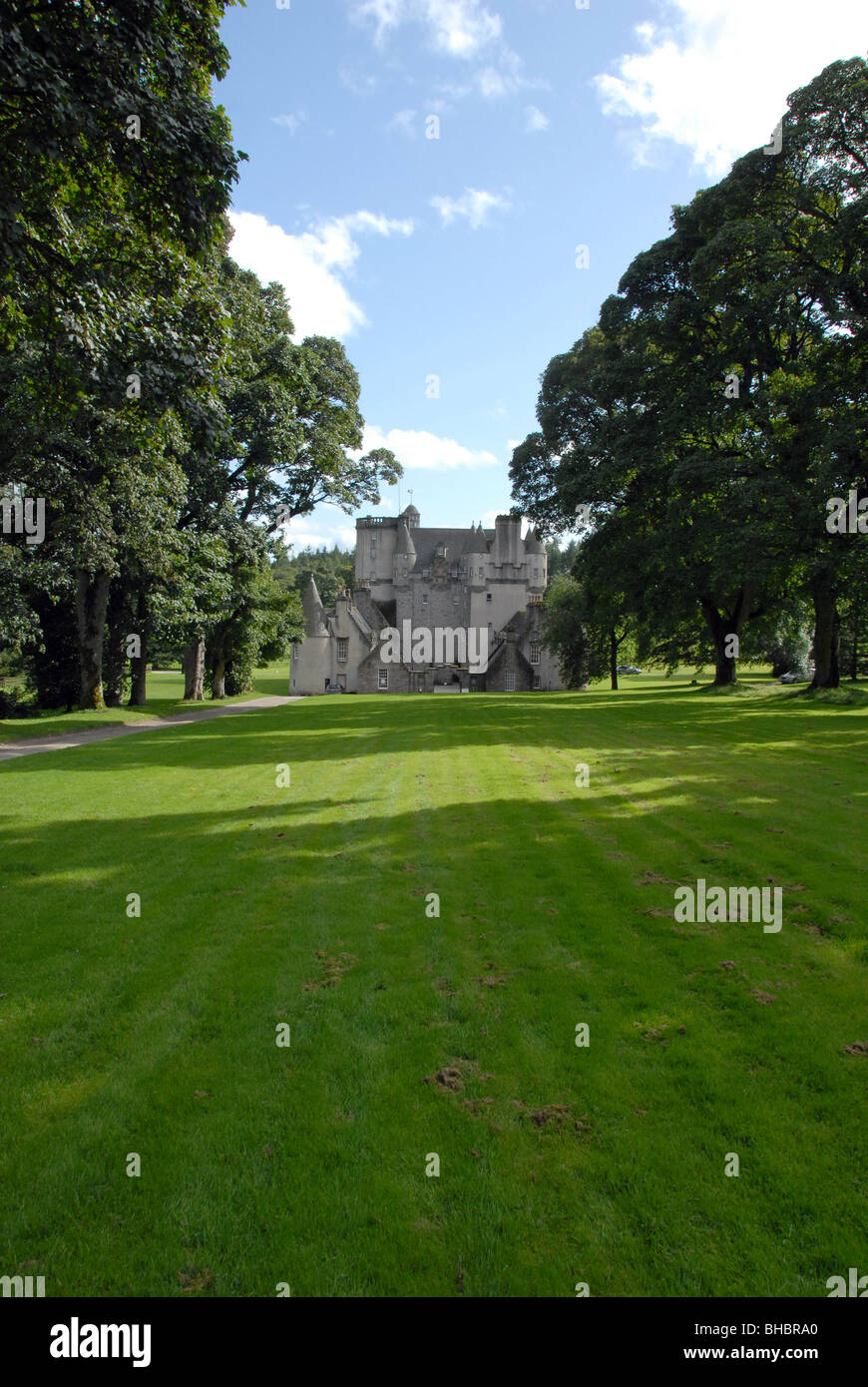 Castle Fraser, Aberdeenshire Stockfoto