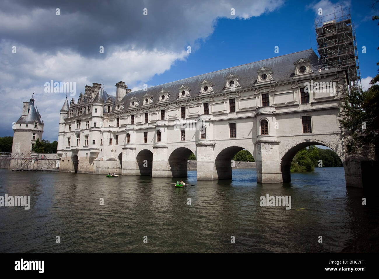 Schloss Chenonceau Stockfoto