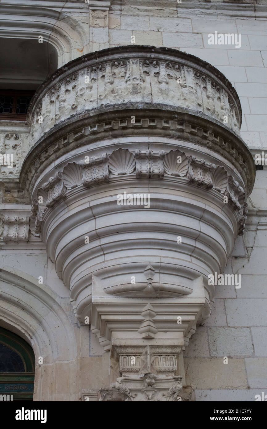Chenonceau Schloss closeup Stockfoto