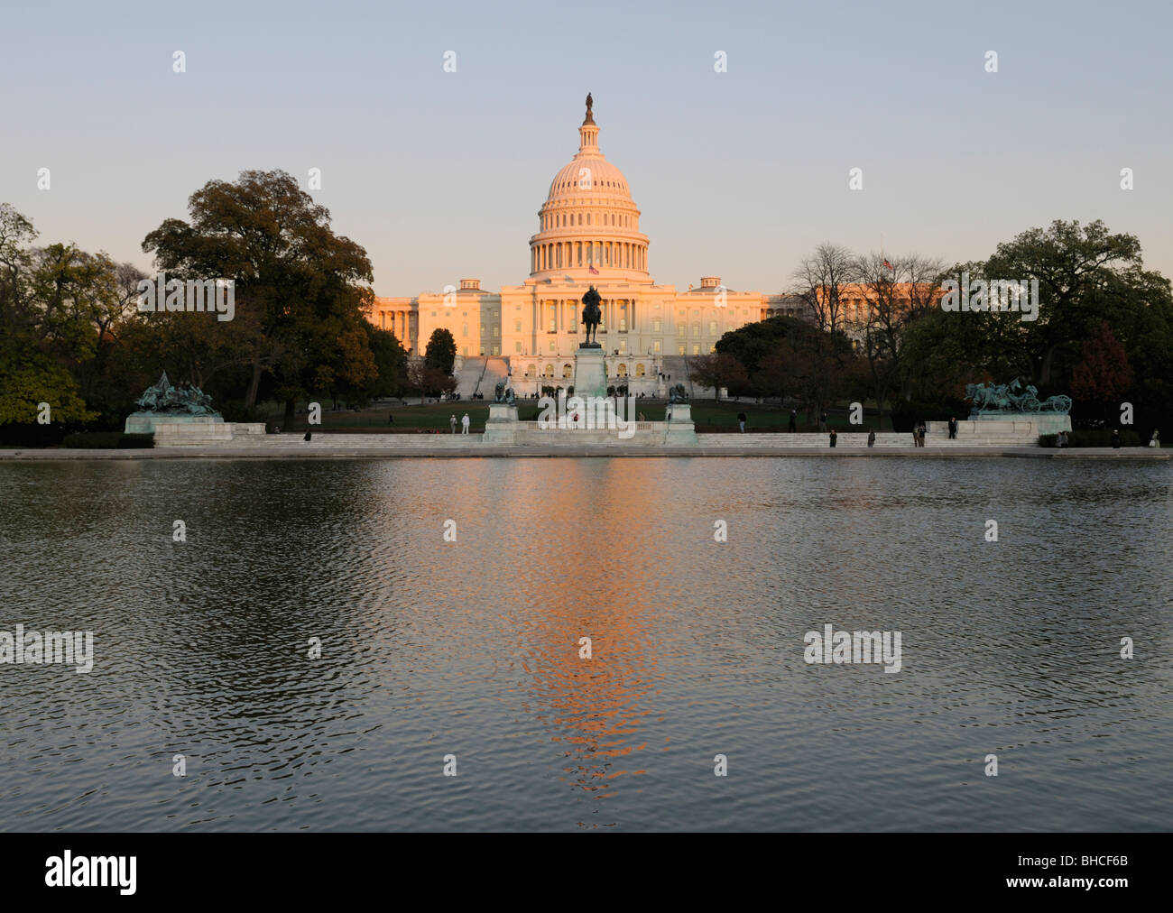 US Vereinigte Staaten Kapitol, Washington DC Stockfoto