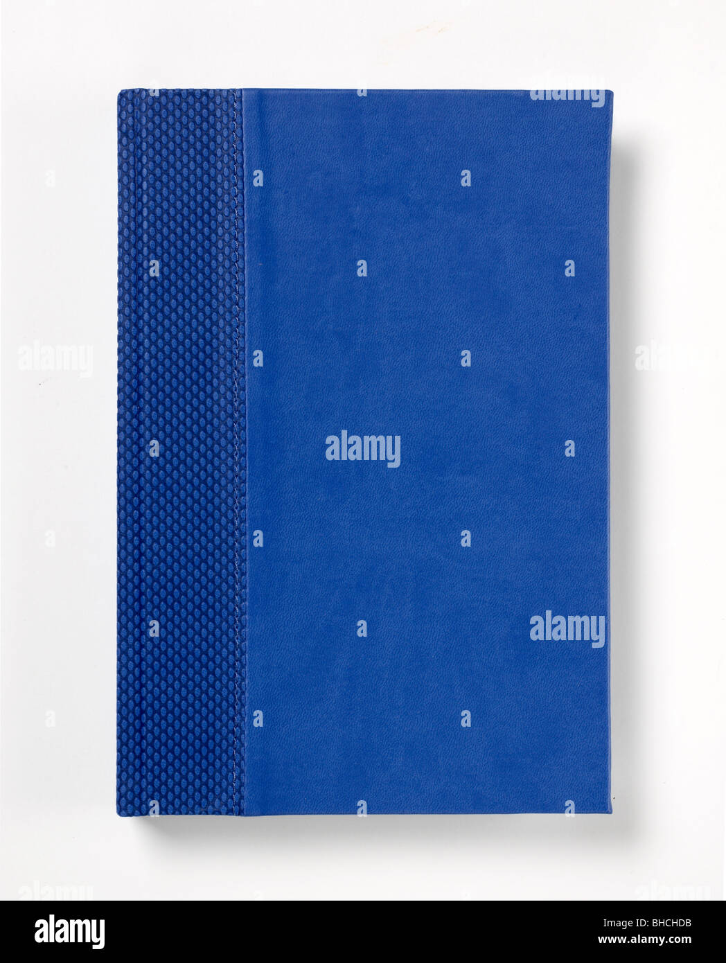 Blaue Hardcover Buch journal Stockfoto