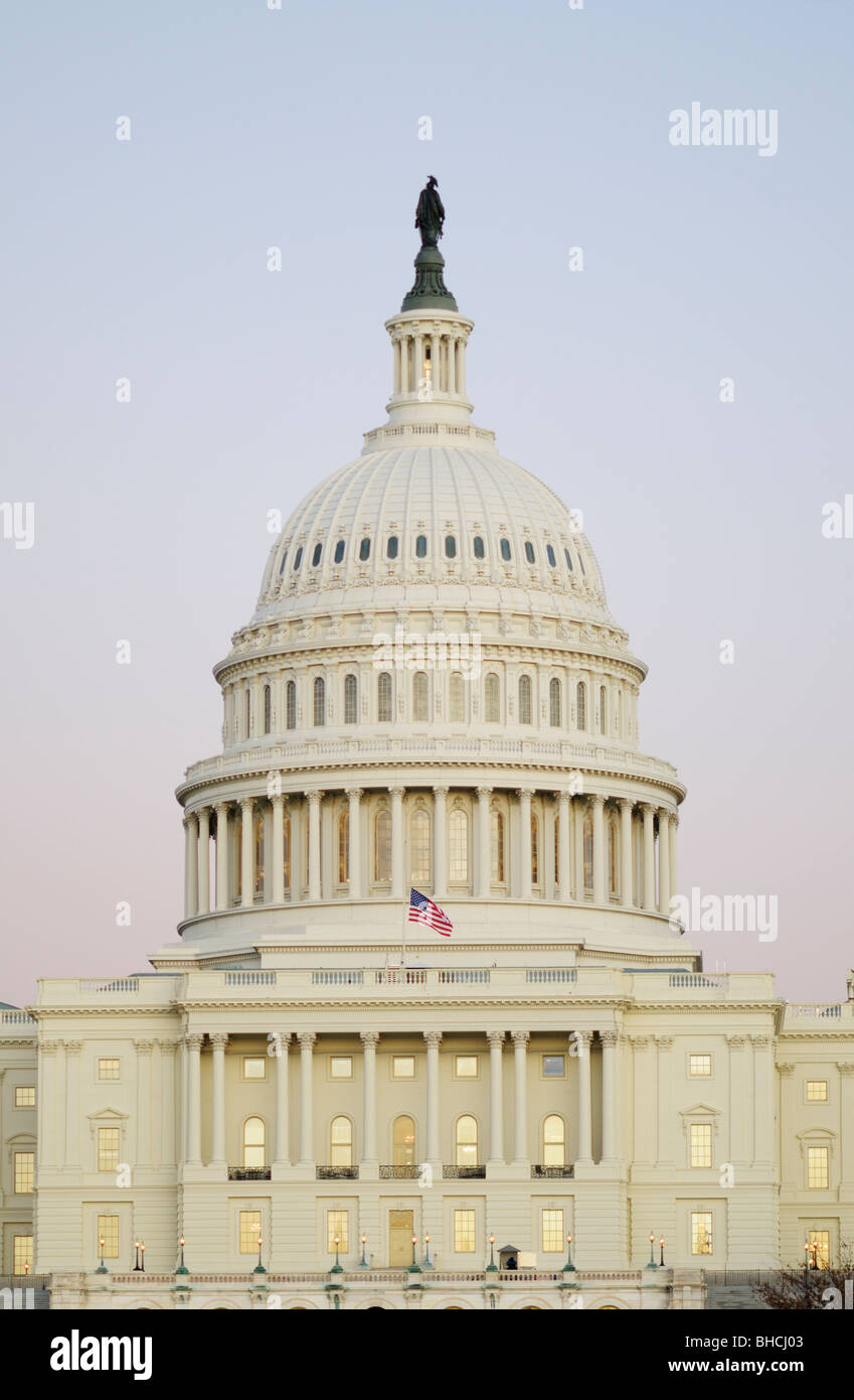 US Vereinigte Staaten Kapitol, Washington DC Stockfoto