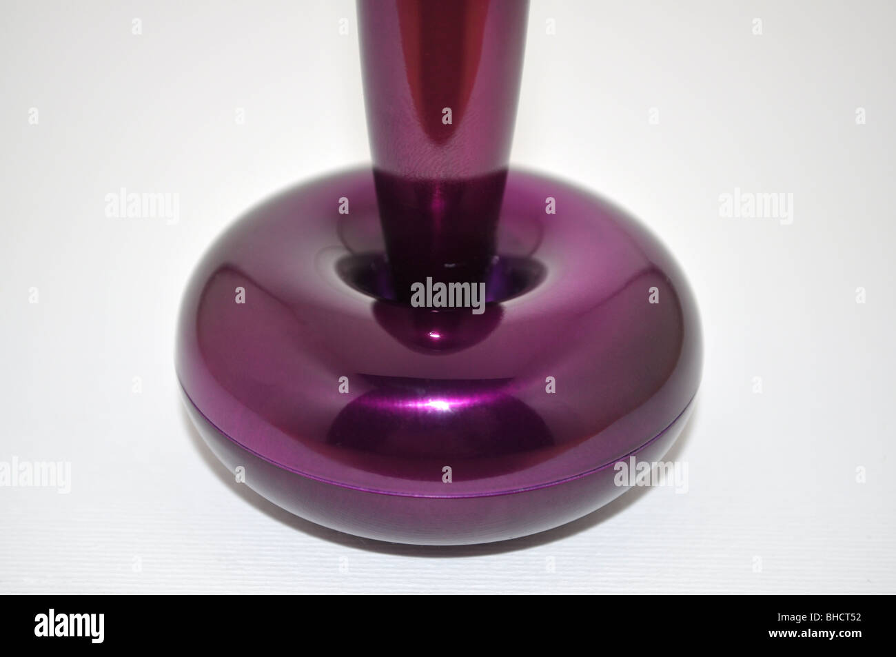 Lila Stifthalter Stockfoto