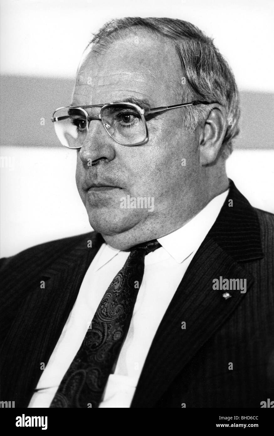 Kohl, Helmut, * 3.4.1930, deutscher Politiker (CDU), Bundeskanzler 4.10.1982 - 26.10.1998, Porträt, 1984, Stockfoto