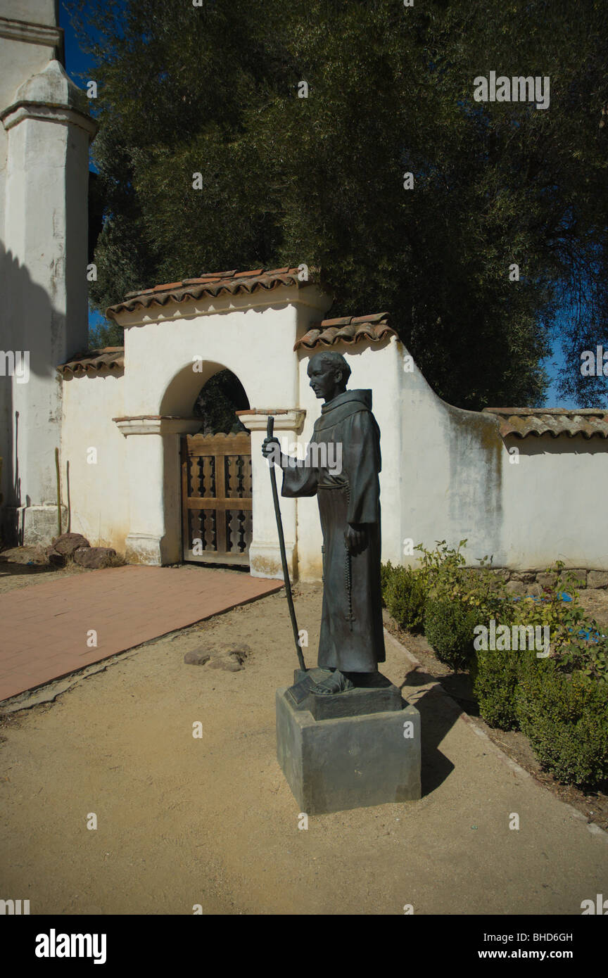 Mission San Juan Bautista, Kalifornien Stockfoto