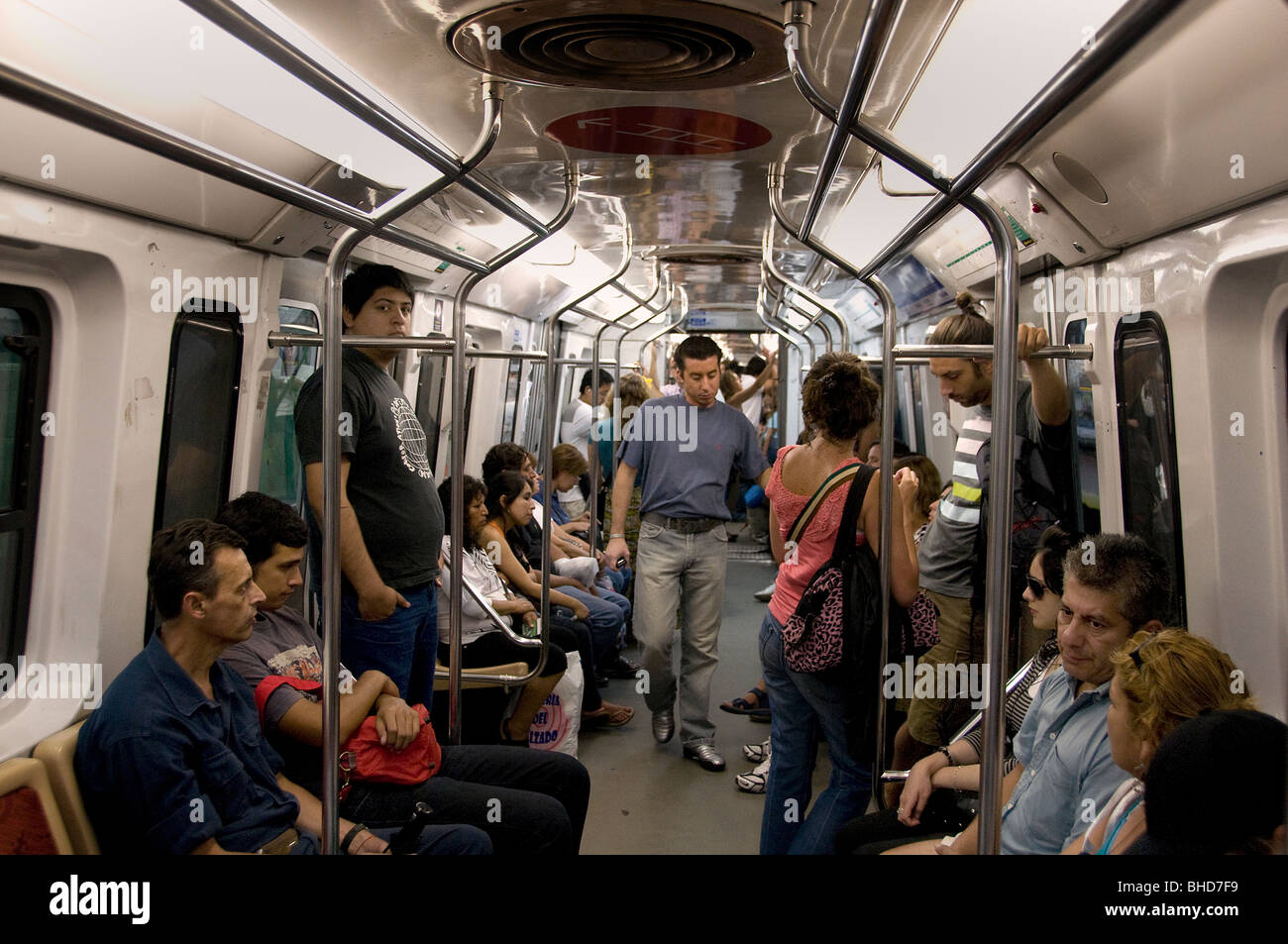 Buenos Aires u-Bahn u-Bahn Argentinien Stadt Stockfoto