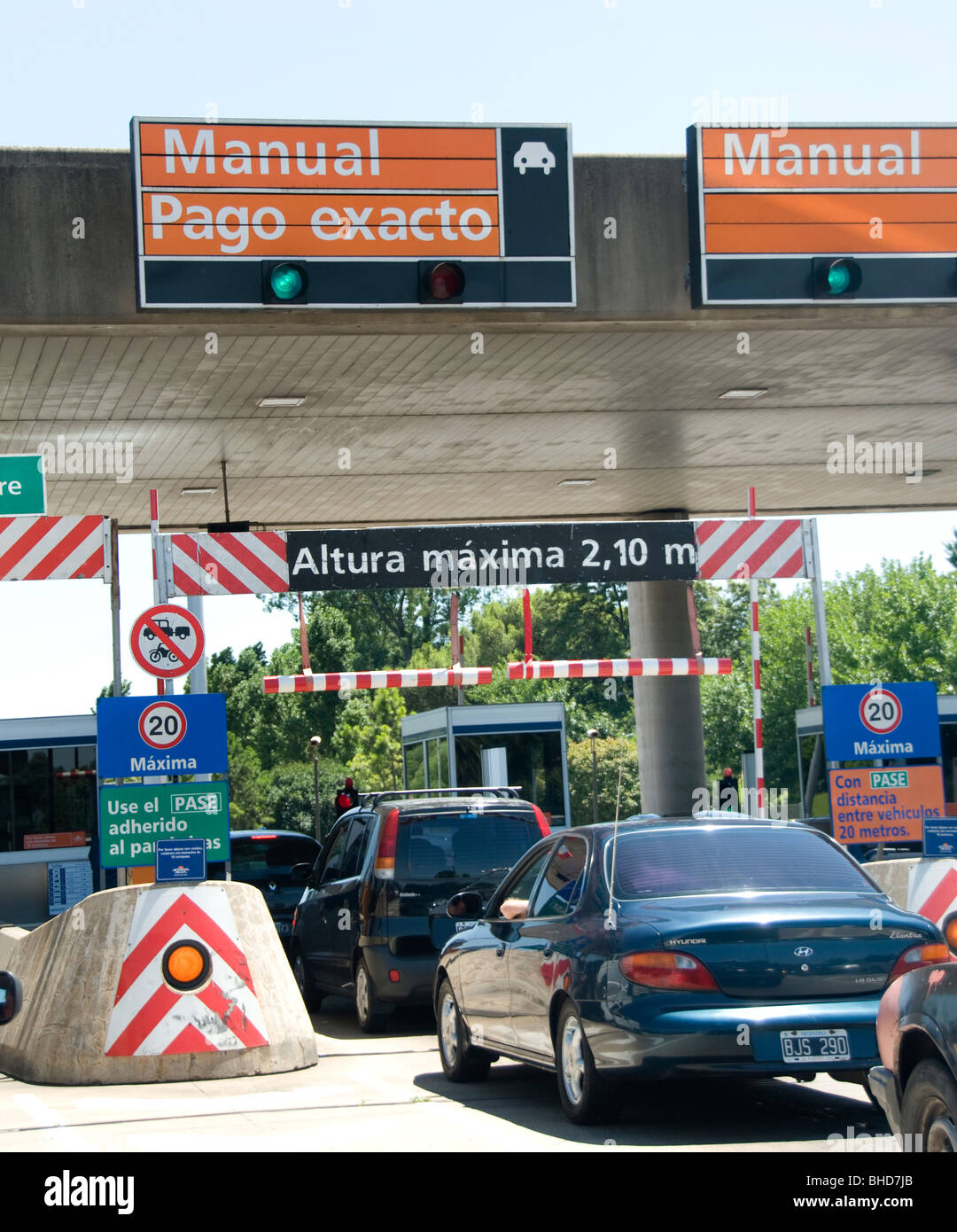 El Tigre Argentinien Delta Insel Flussinseln 17 Meilen nördlich von Buenos Aires Stockfoto