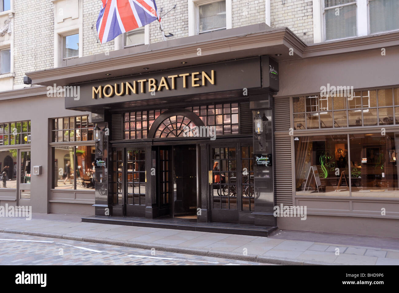 Mountbatten Hotel. Covent Garden London UK Stockfotografie Alamy