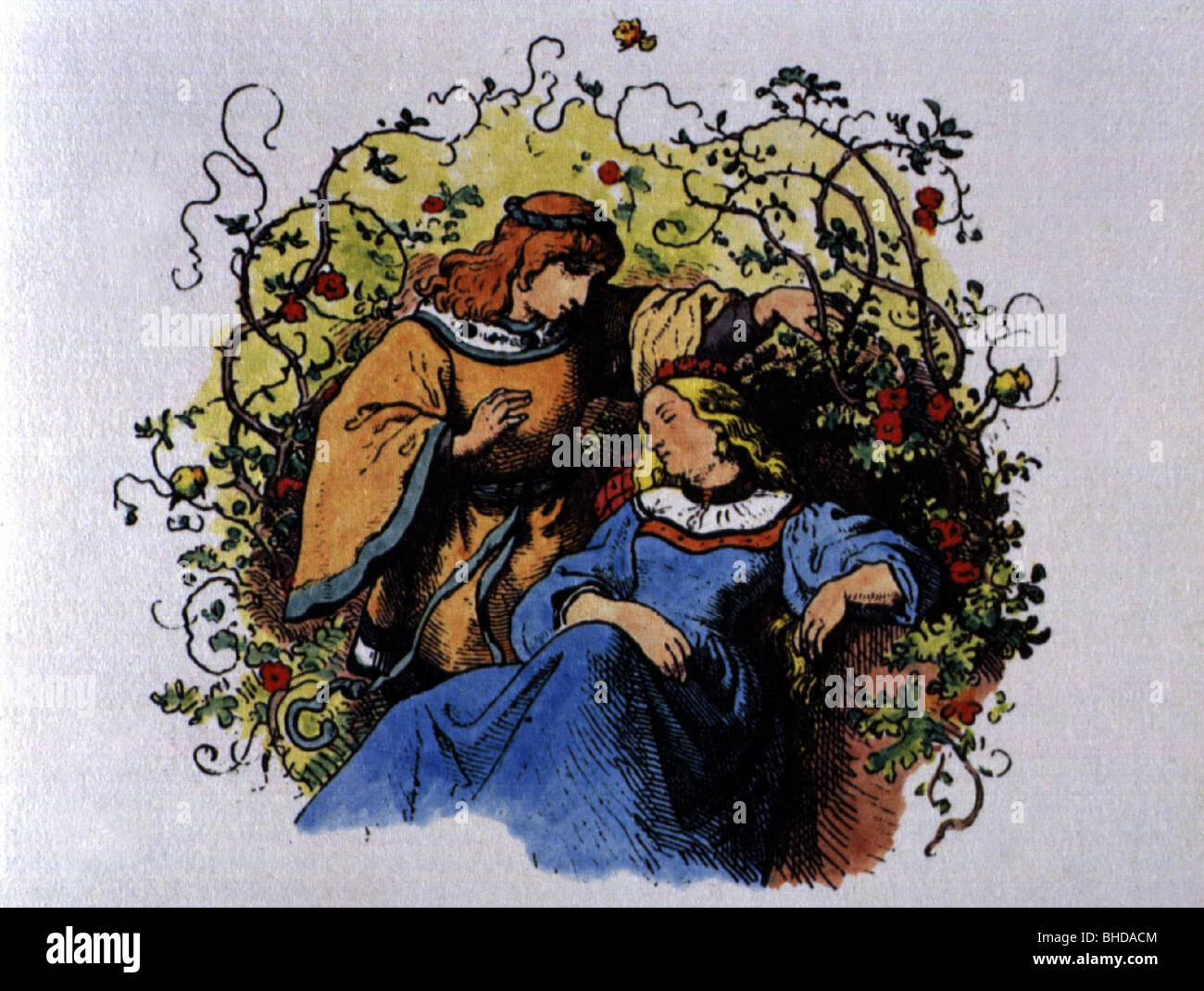 By Ludwig Richter 1803 1884 Stockfotos & By Ludwig Richter 1803 1884