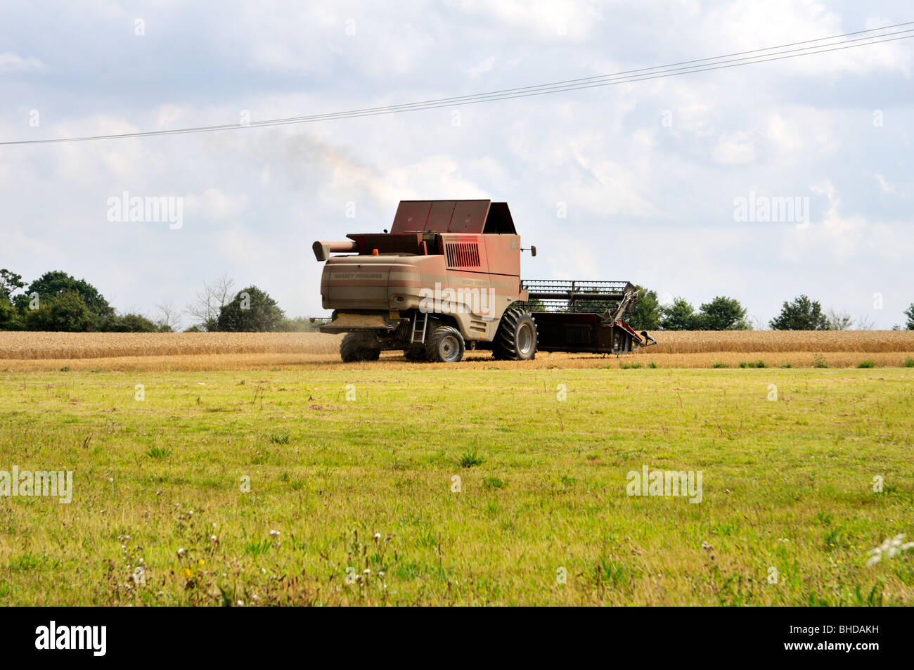 Ernte, Suffolk, UK. Stockfoto