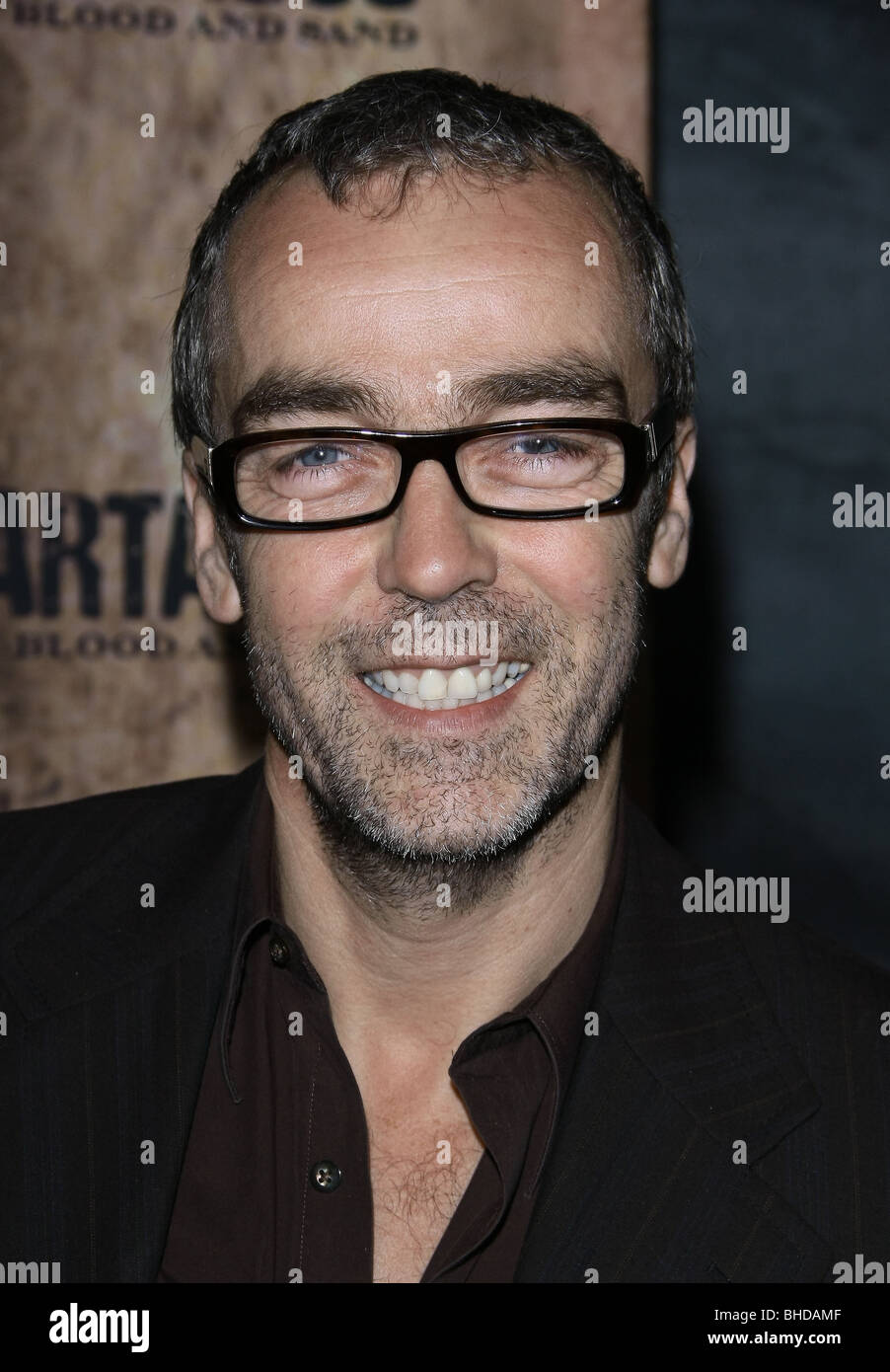 JOHN HANNAH SPARTACUS: Blut und SAND TV PREMIERE LOS ANGELES CA USA 14. Januar 2010 Stockfoto