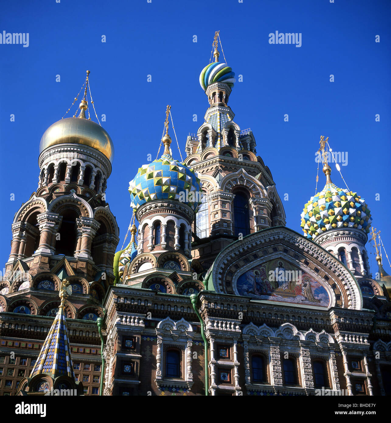Auferstehungskirche (Spasa Na Krovi), Heilige. Petersburg, Nordwestregion, Russland Stockfoto