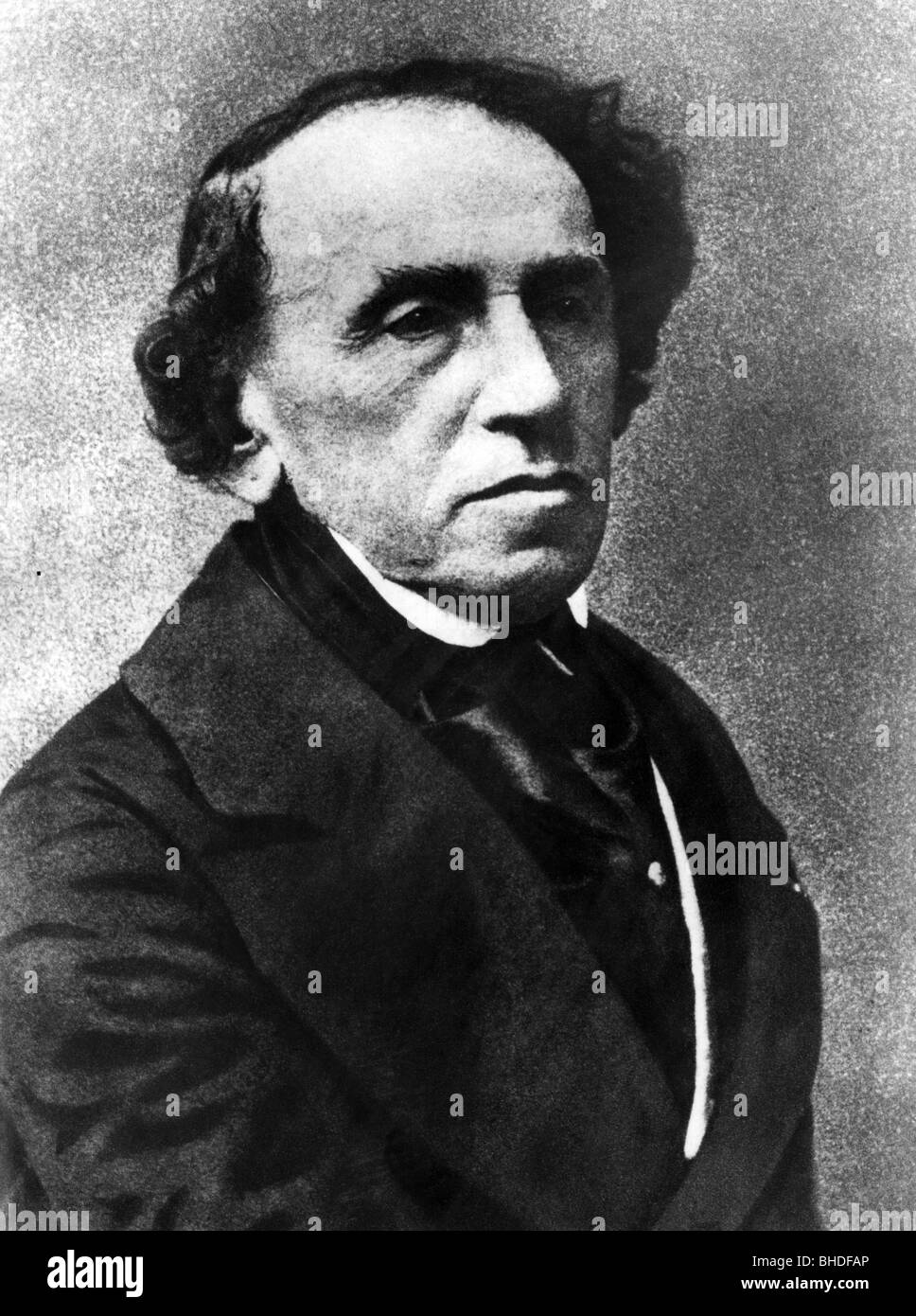 Meyerbeer, Giacomo, 5.9.171 - 2.5.1864, deutscher Komponist, Porträt, Fotografie von Nadar, Paris, ca. 1860, Stockfoto