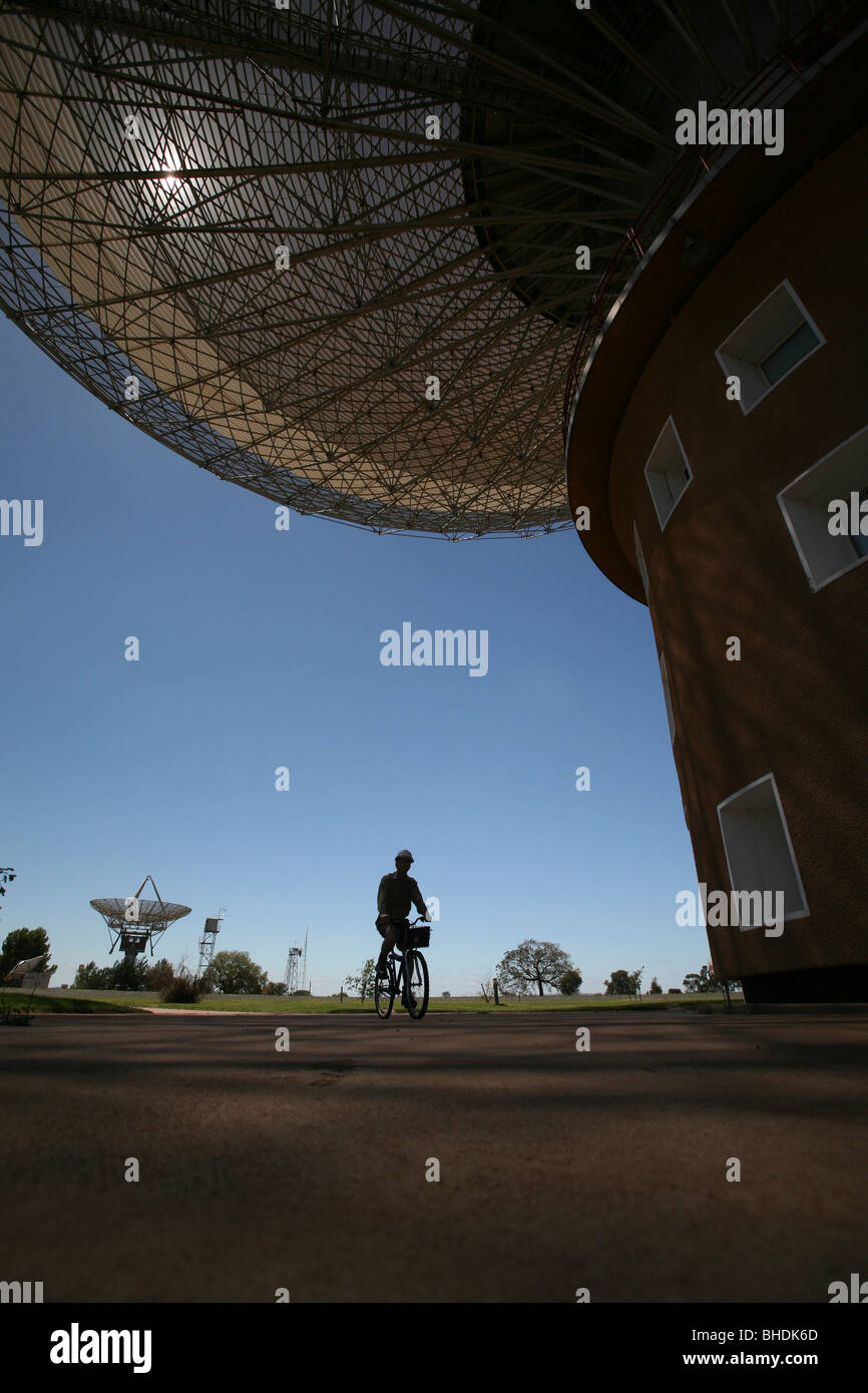 Parkes Sternwarte, New South Wales Australien Stockfoto