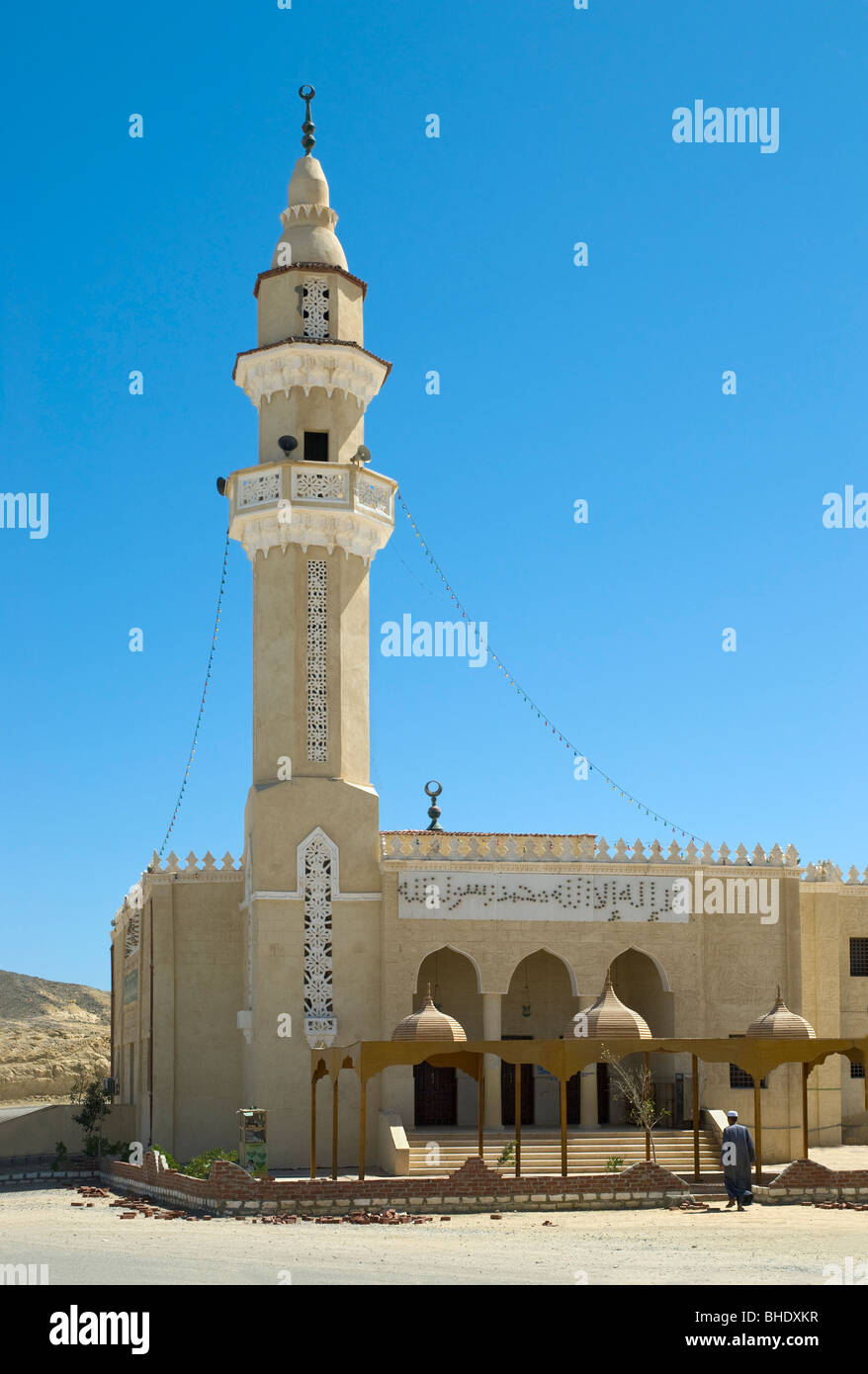 Moschee in Marsa Alam, Rotes Meer, Ägypten Stockfoto