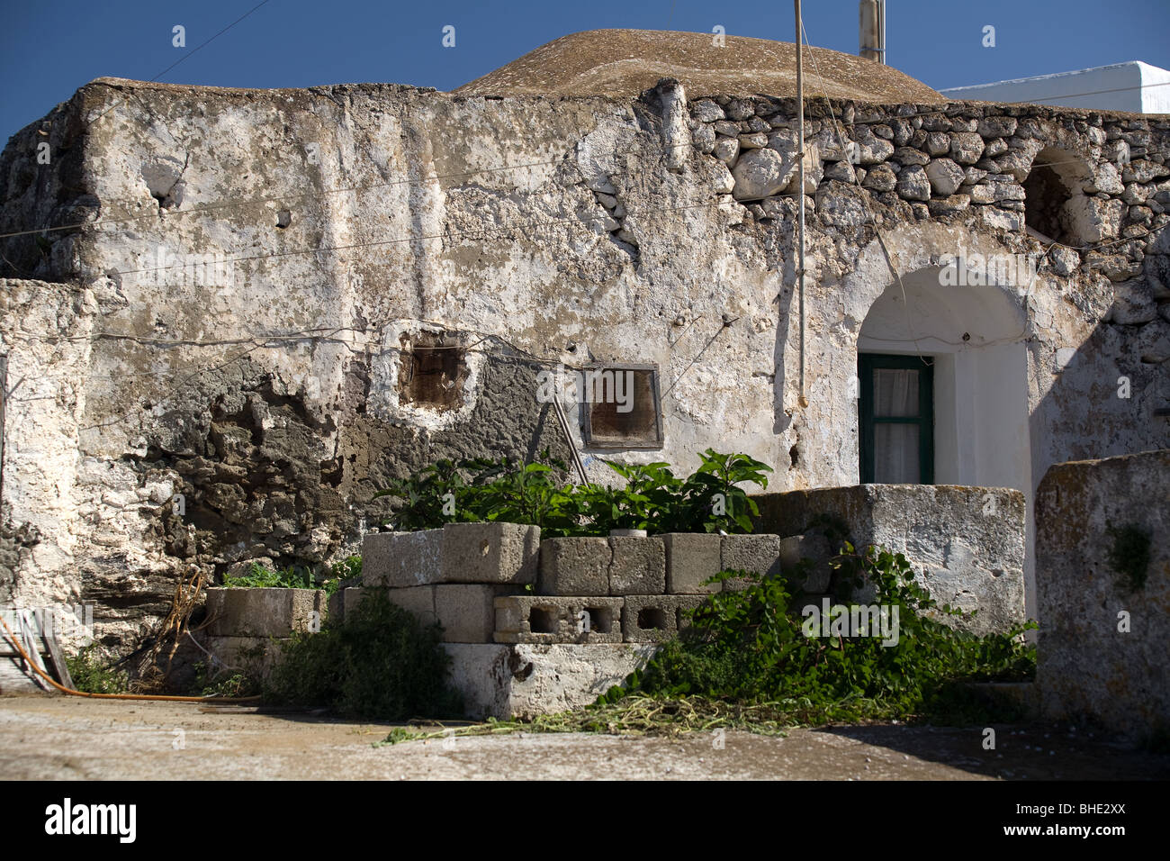 Italien, Sizilien, Insel Pantelleria, alte Haus dammuso Stockfoto