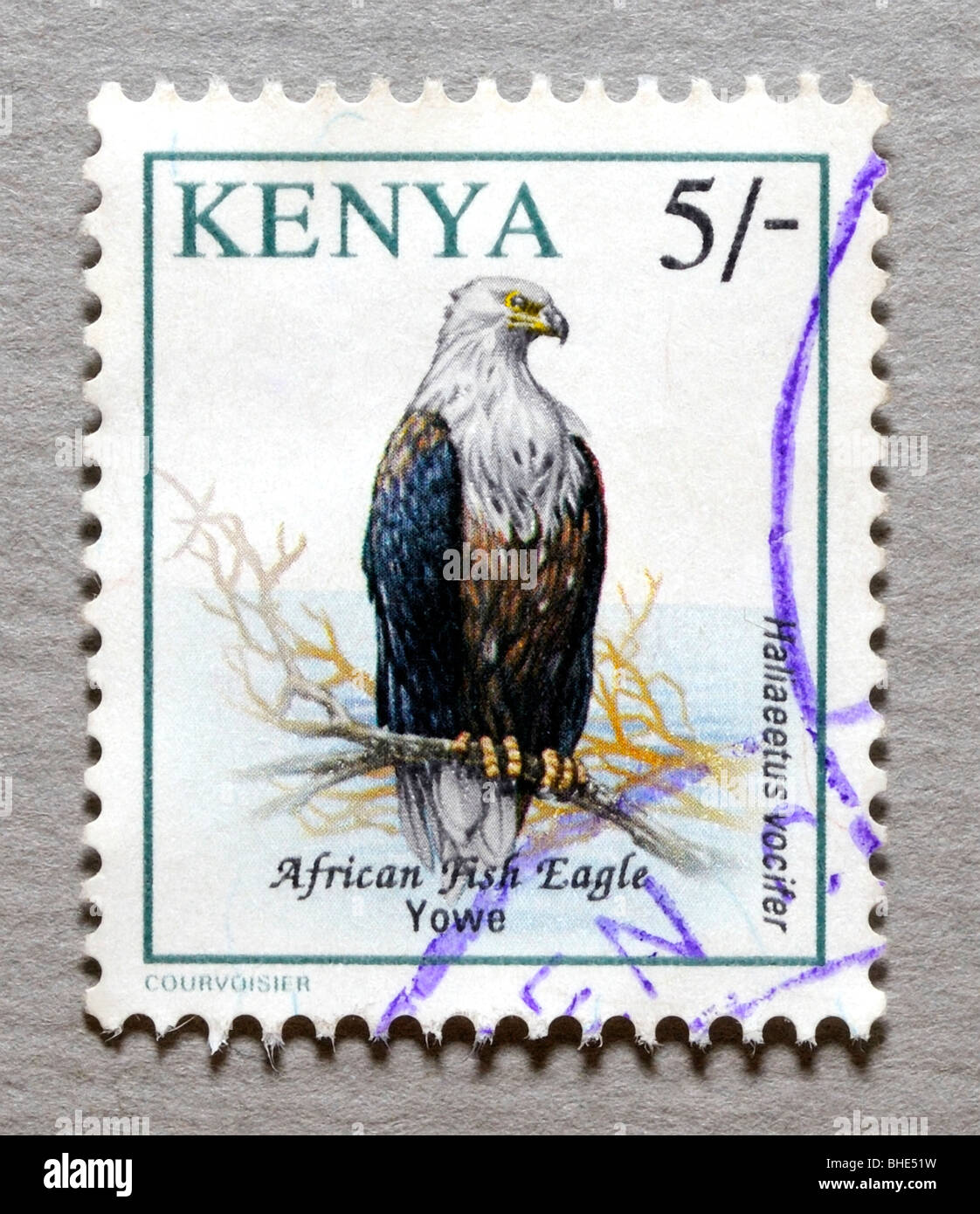 Kenia-Briefmarke. Stockfoto
