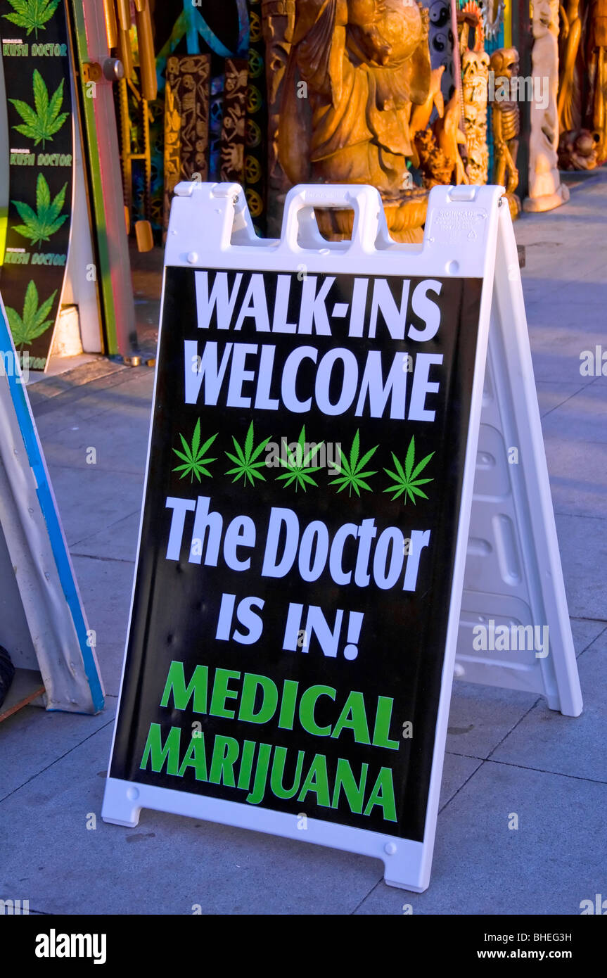 Marihuana-Arzt Stockfoto