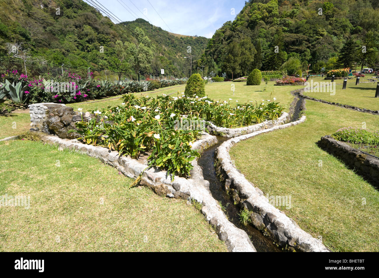 Panama Hotel Bambito Chiriqui Provinz zwischen Volcan und Guadalupe Stockfoto
