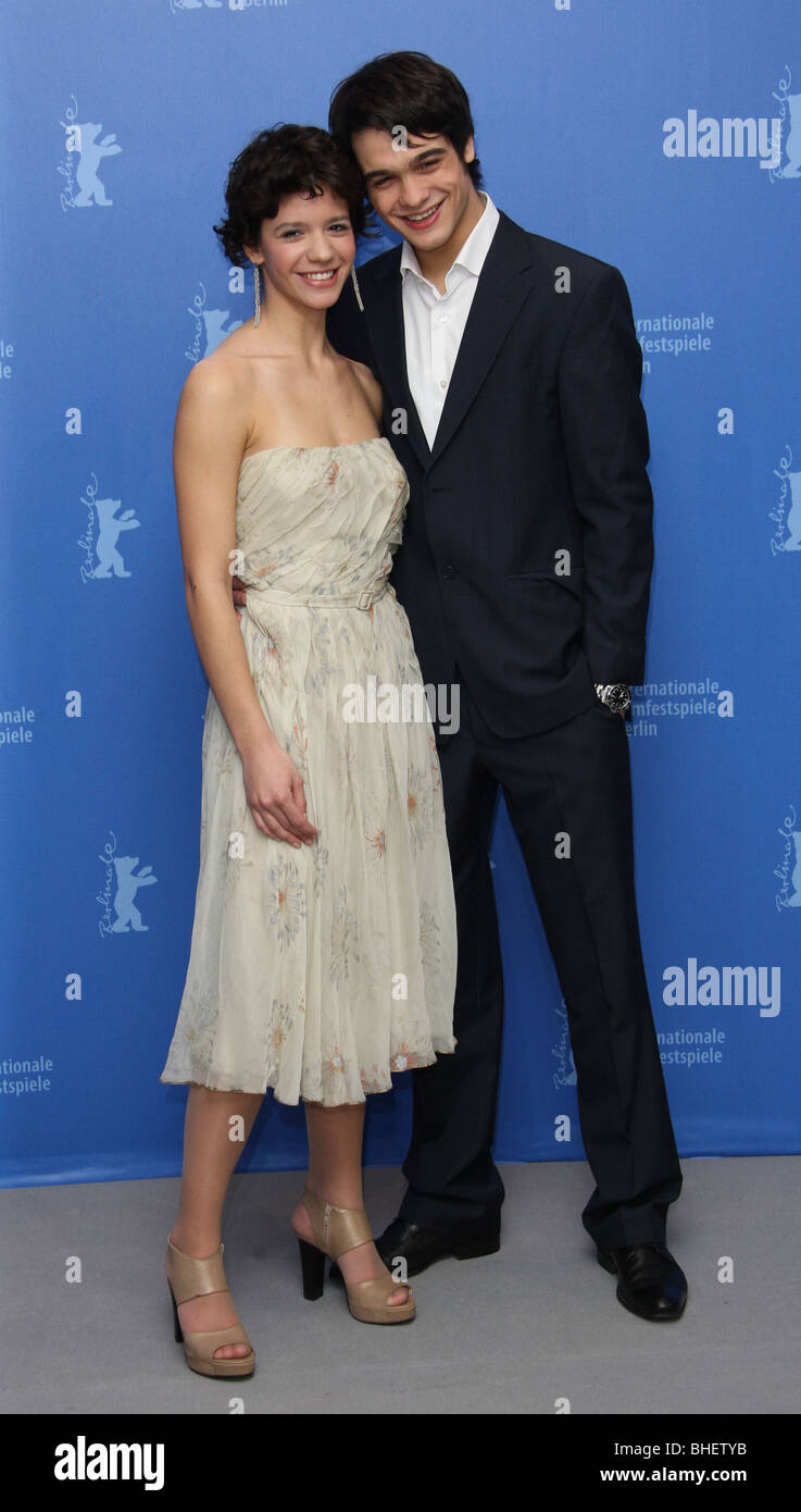 ADA CONDEESCU & GEORGE PISTEREANU WENN ICH PFEIFE MÖCHTEN ICH PFEIFEN PHOTOCALL BERLIN FILM FESTIVAL 2010 GRAND HYATT BÜROTURM Stockfoto
