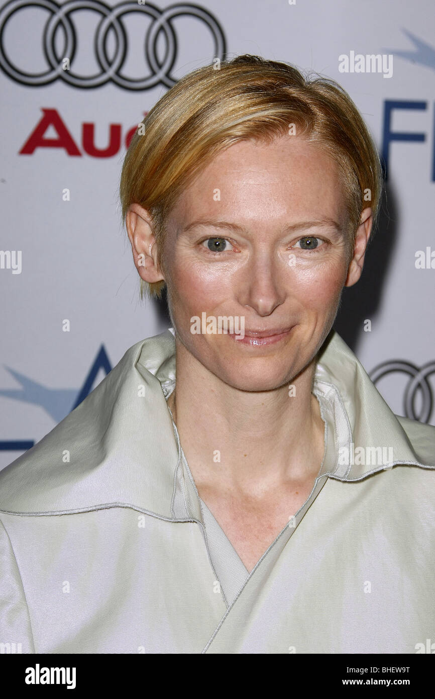 TILDA SWINTON Hommage an TILDA SWINTON AFI FEST 2008 HOLLYWOOD LOS ANGELES CA USA 05 November 2008 Stockfoto