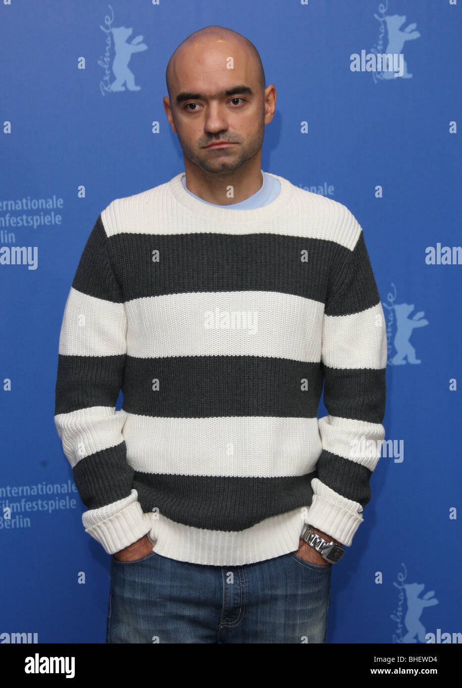 FLORIN SERBAN WENN ICH PFEIFE MÖCHTEN ICH PFEIFEN PHOTOCALL BERLIN FILM FESTIVAL 2010 IM GRAND HYATT HOTEL POTSDAMER PLATZ BERLIN G Stockfoto