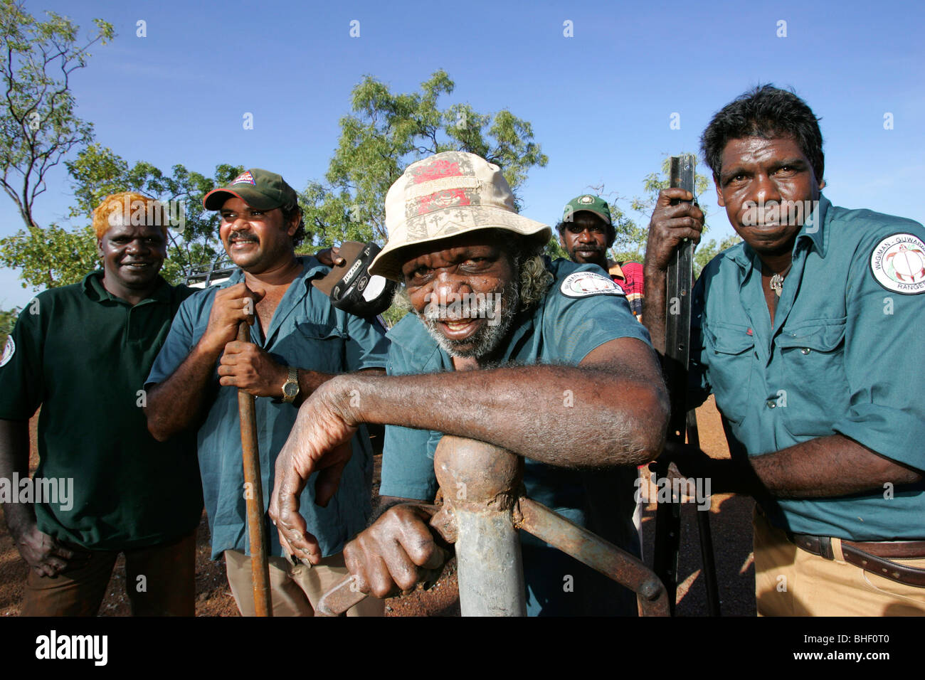 Wagiman-Guwardagun Rangers, Northern Territory, Australien Stockfoto