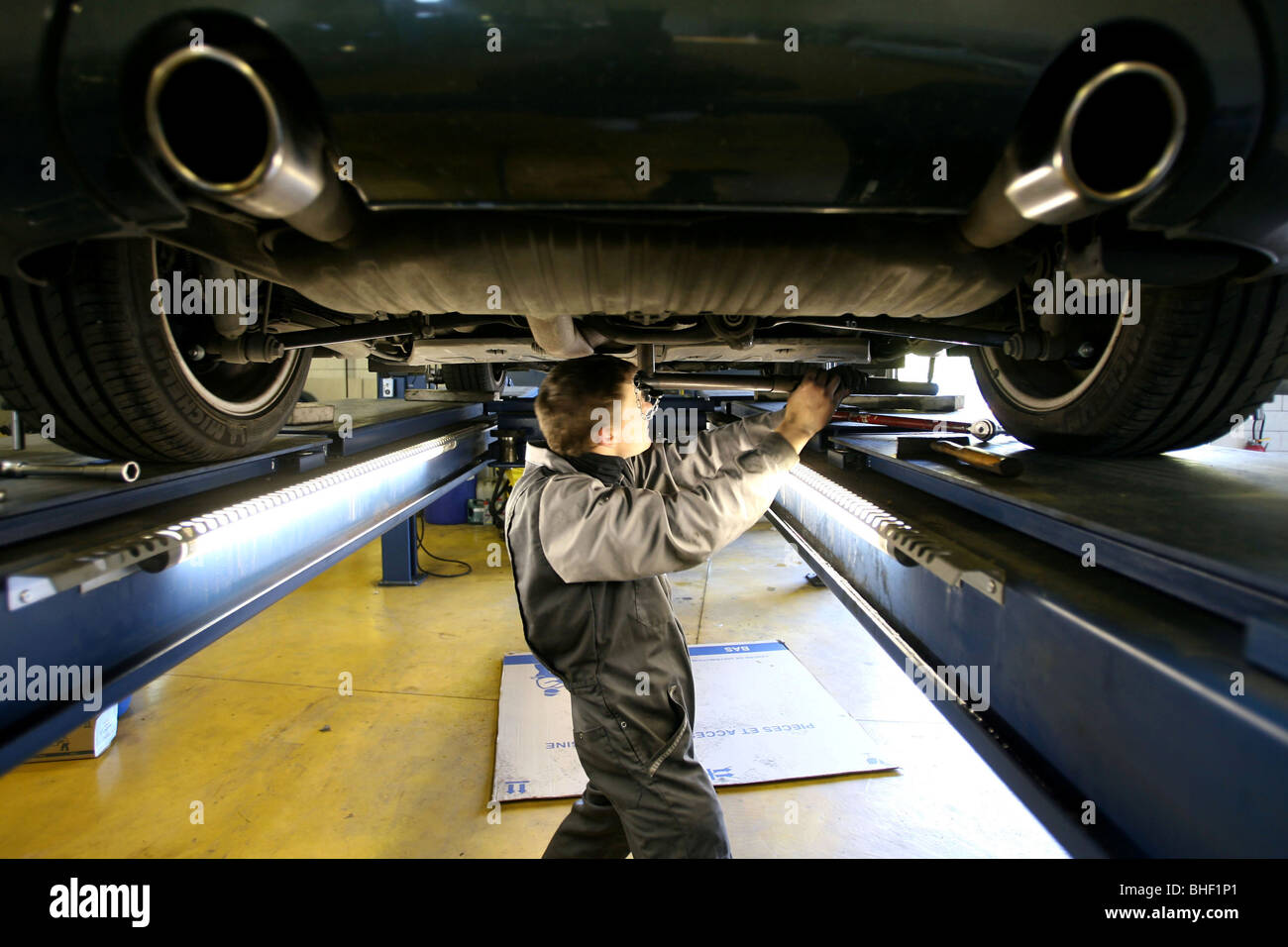 Garage Stockfoto