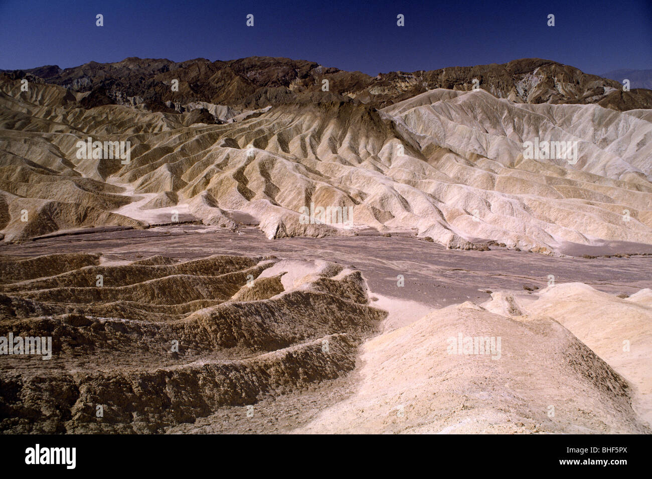 USA, Kalifornien, Death Valley Nationalpark, Zabriskie Point Stockfoto