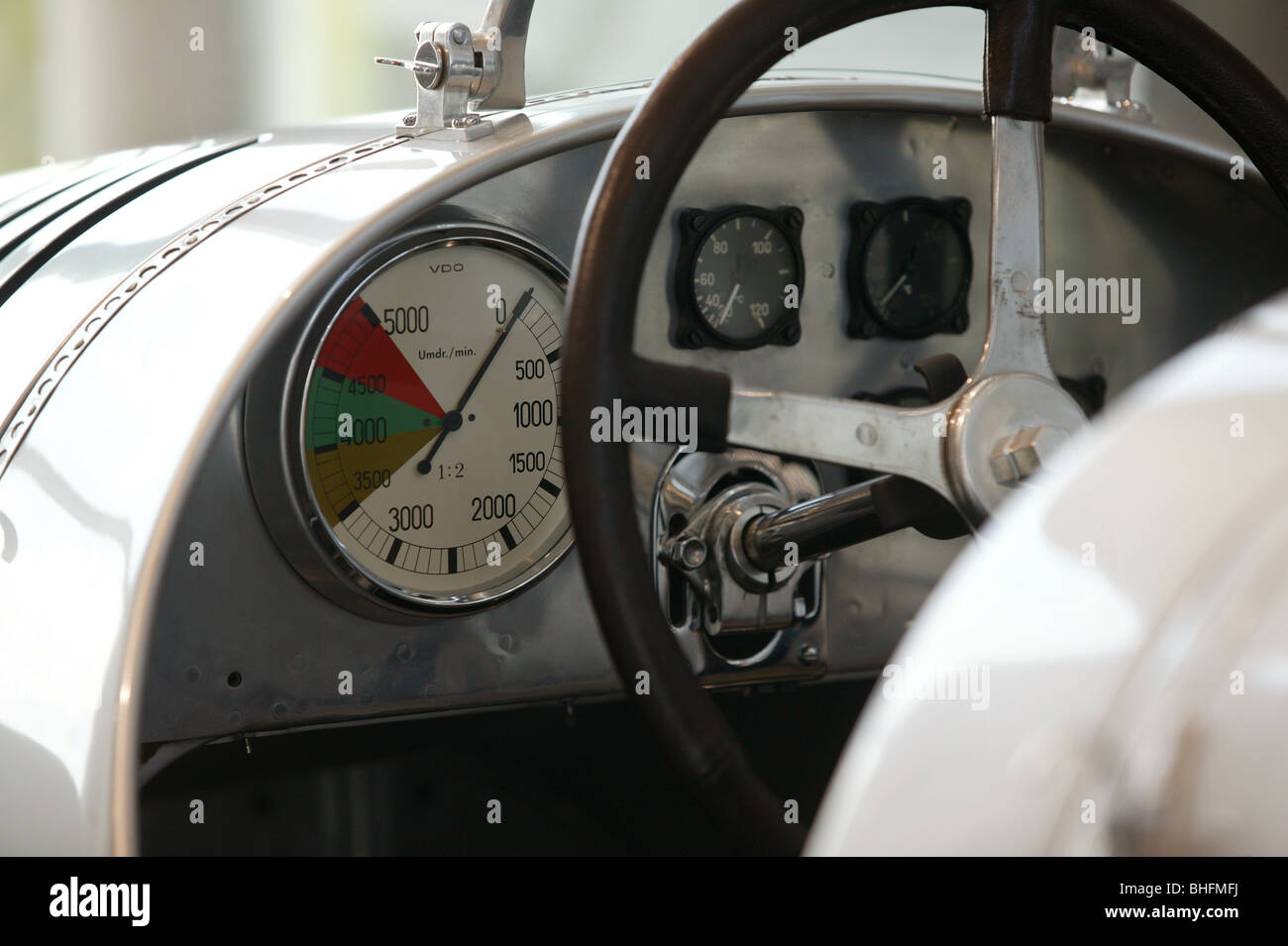 1939-Auto Union D-Typ Grand-Prix-Wagen Stockfoto