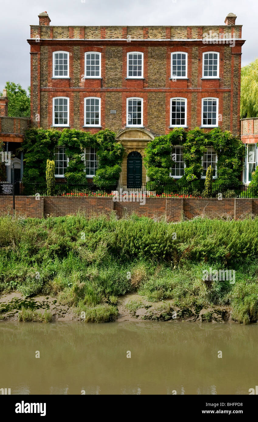 Peckover Haus in Wisbech, Cambridgeshire UK Stockfoto