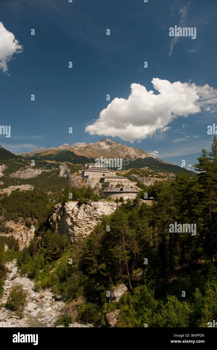 Fort Victor - Emanuel in den französischen Alpen Stockfoto