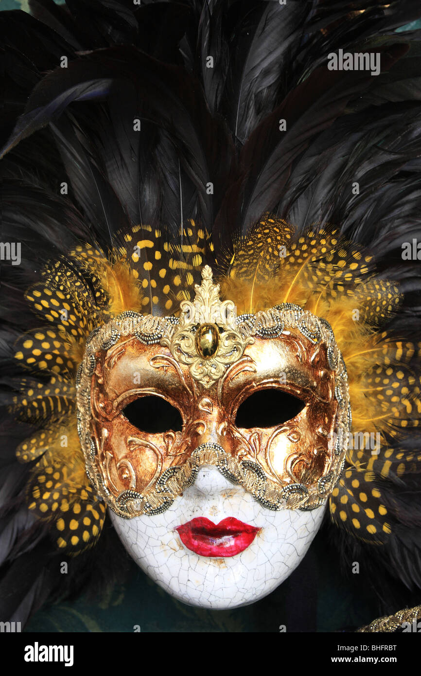 Traditionelle Maske Venedig - Karneval-symbol Stockfoto