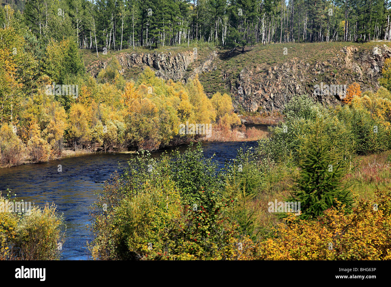 Sibirien Fluss Stockfotos und bilder Kaufen Alamy