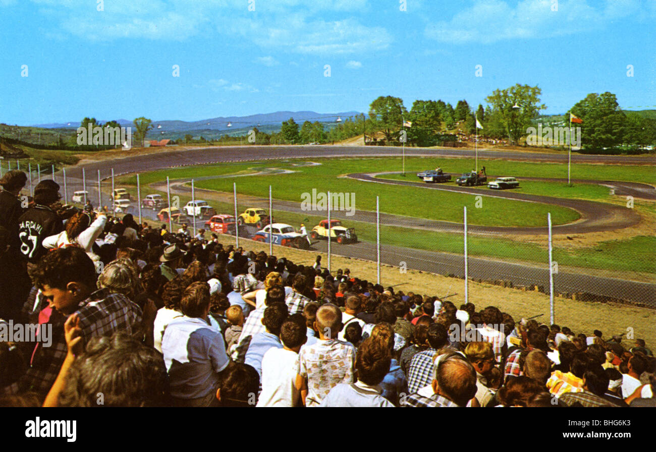 Internationale Thunder Road Speedbowl, Barre, Vermont, USA, 1962. Artist: Unbekannt Stockfoto
